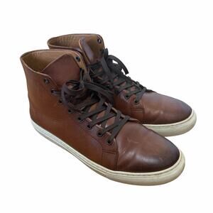 Thursday Boot Co. Toffee Leather High Top Sneakers Sz 10